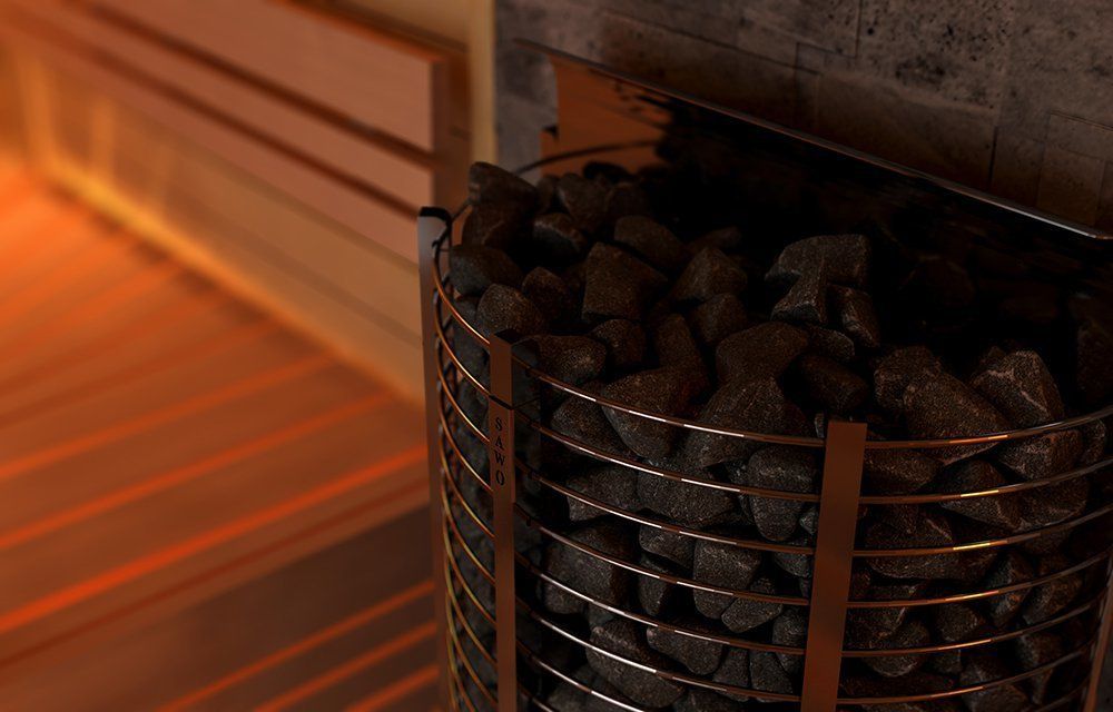 Электрическая печь SAWO TOWER TH3-45NB-WL-P (4,5 квт, встроенный пульт, пристенная) фотография