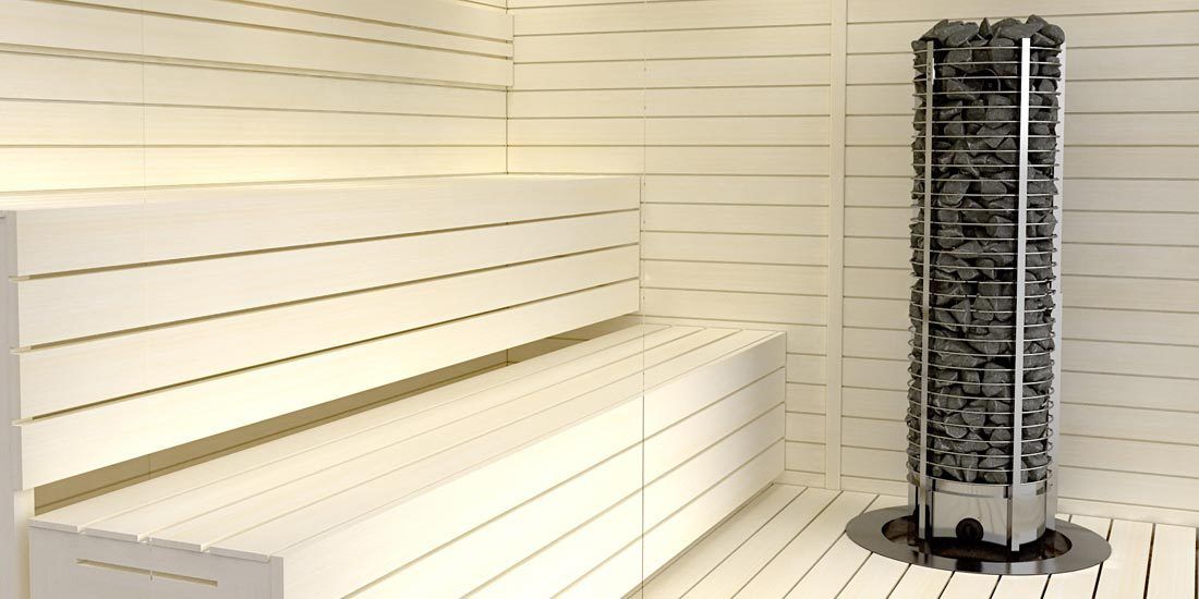 Электрическая печь SAWO TOWER TH6-120NI-P (12 квт, выносной пульт, встроенный блок мощности, нержавейка) фотография