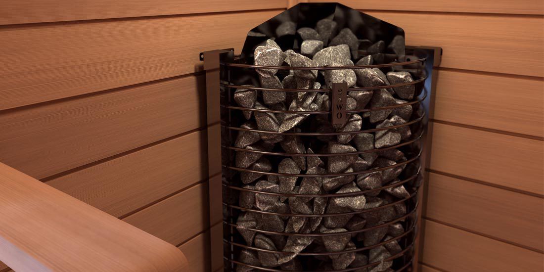 Электрическая печь SAWO TOWER TH3-45NB-CNR-P (4,5 квт, встроенный пульт, угловая) фотография